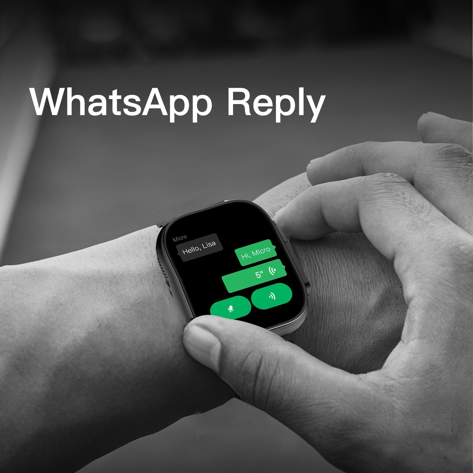 นาฬิกาอัจฉริยะ Whatsapp Quick  - Smartwatch Watch Whatsapp บทวิจารณ์และราคา