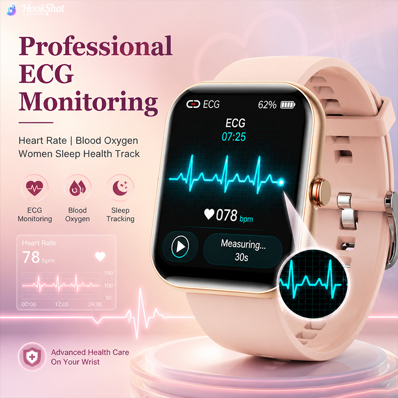 สมาร์ทวอทช์สำหรับผู้หญิง รองรั - Smartwatch Ladies Watches For Women บทวิจารณ์และราคา