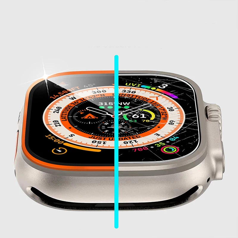 ฟิล์มกระจกนิรภัยสําหรับ Apple  - Smartwatch Watches Girls บทวิจารณ์และราคา