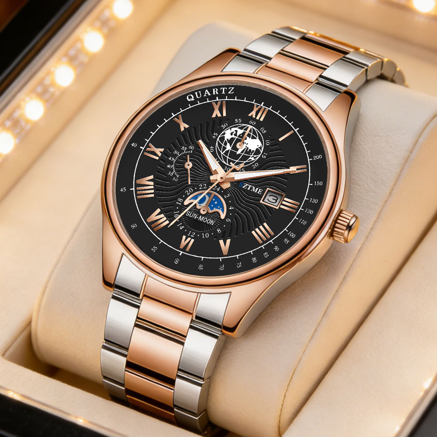 นาฬิกาข้อมือผู้ชายสุดหรู สายสต - Smartwatch Trending Watches For Men บทวิจารณ์และราคา