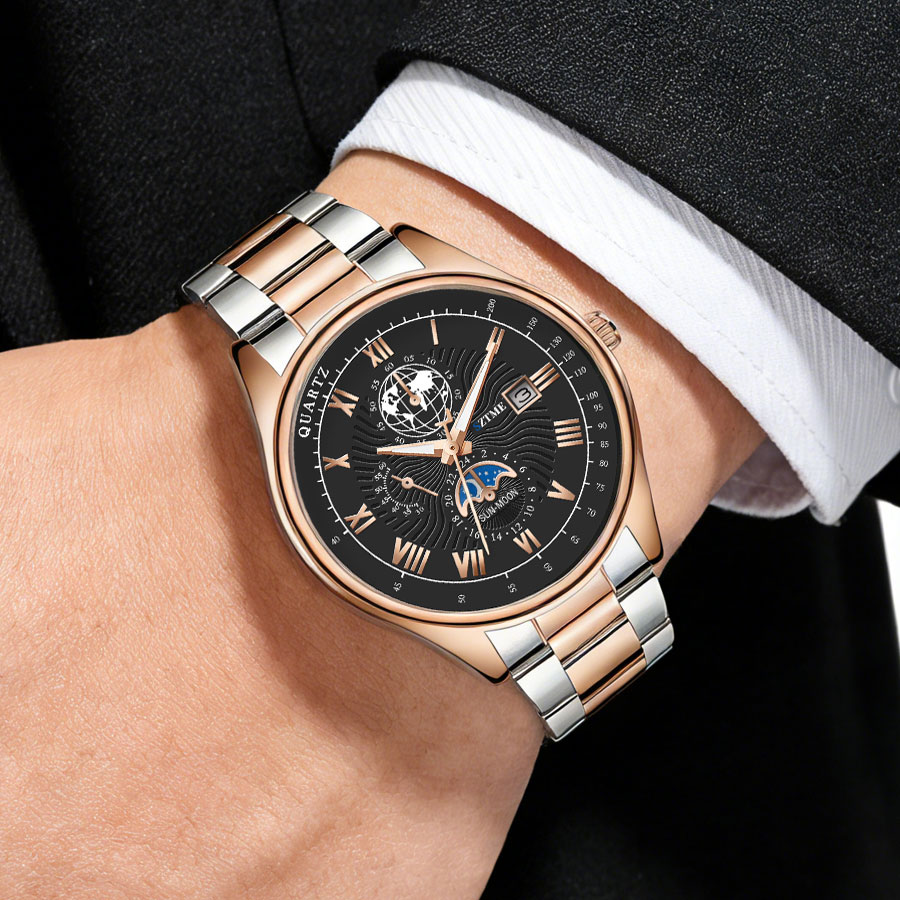 นาฬิกาข้อมือผู้ชายสุดหรู สายสต - Smartwatch Trending Watches For Men บทวิจารณ์และราคา