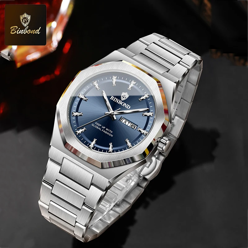 นาฬิกาควอตซ์ BINBOND แฟชั่นทัน - Smartwatch Trending Watches For Men บทวิจารณ์และราคา
