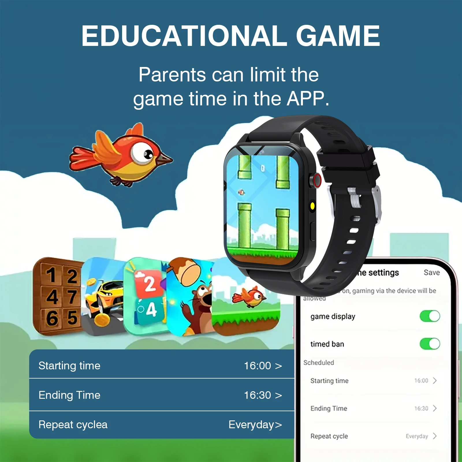 นาฬิกาอัจฉริยะสำหรับเด็ก 18 เก - Smartwatch Watches Girls บทวิจารณ์และราคา