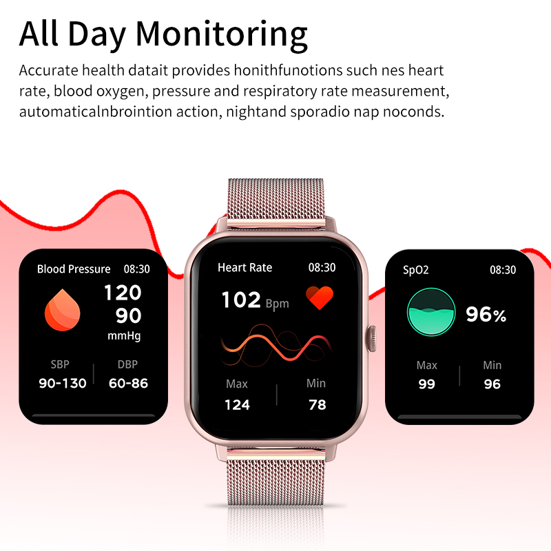 LIGE ผู้หญิง Smartwatch บลูทูธ - Smartwatch Watch Whatsapp บทวิจารณ์และราคา