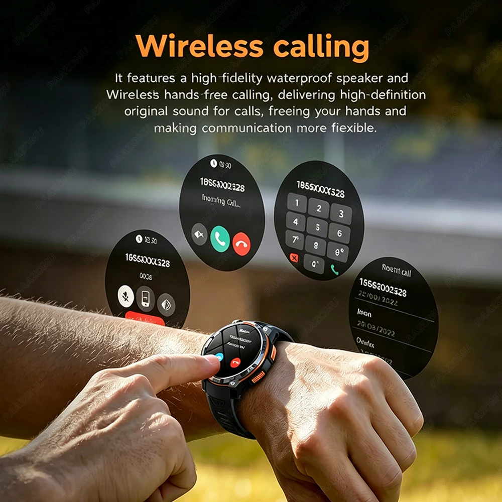 สมาร์ทวอทช์ GPS รุ่นใหม่ปี 202 - Smartwatch Watch Whatsapp บทวิจารณ์และราคา