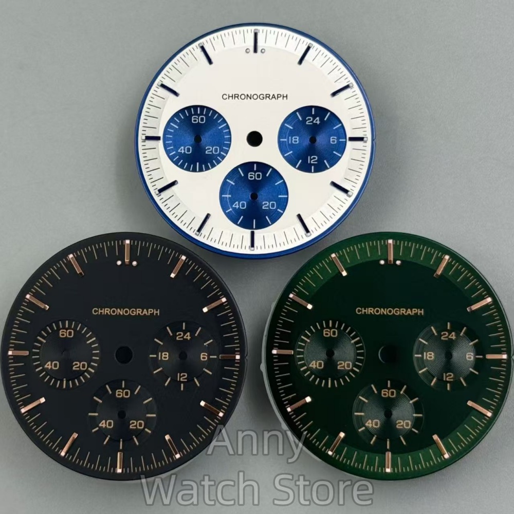 หน้าปัดนาฬิกา VK63 Moon Watch  - Luminous Dial Face บทวิจารณ์และราคา