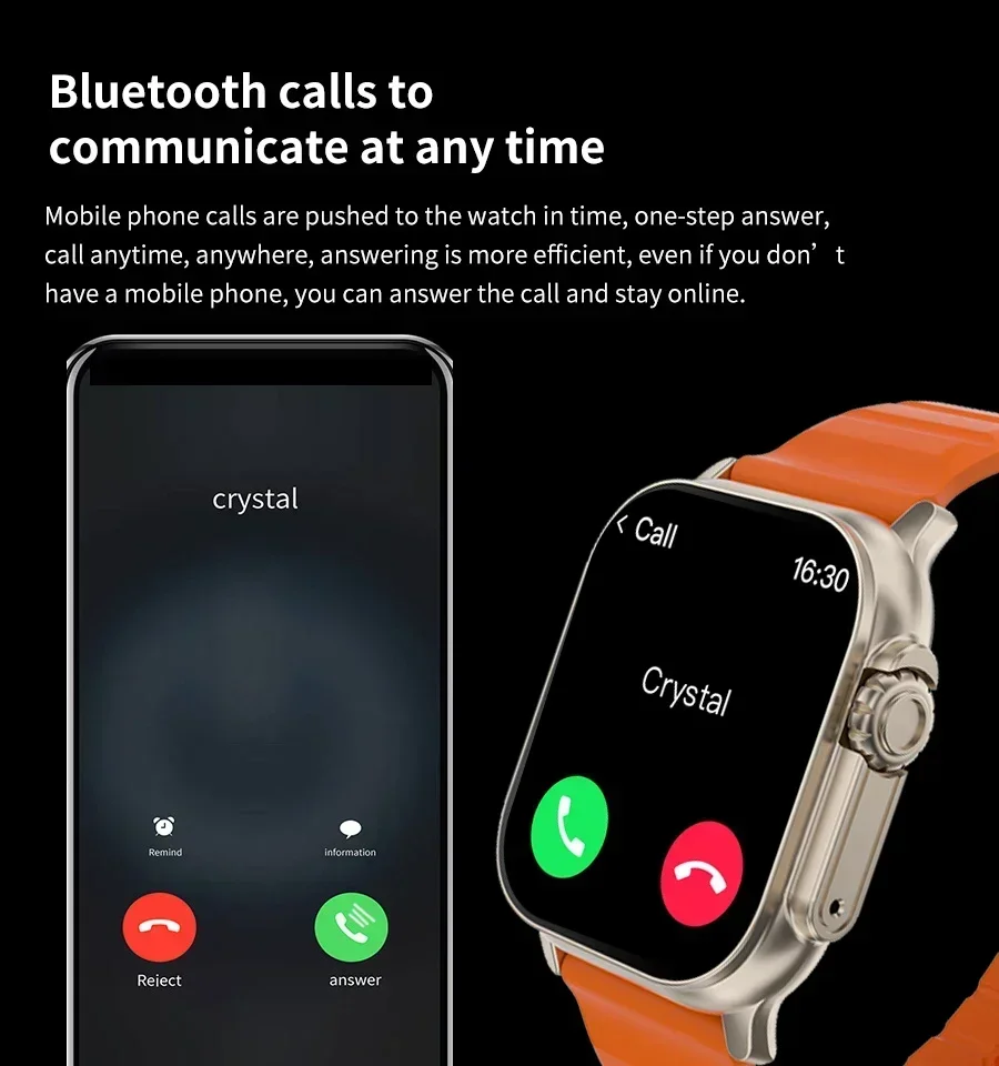 นาฬิกาซีรีส์ 9 รุ่นใหม่ PK HK8 - Smartwatch Watches Girls บทวิจารณ์และราคา