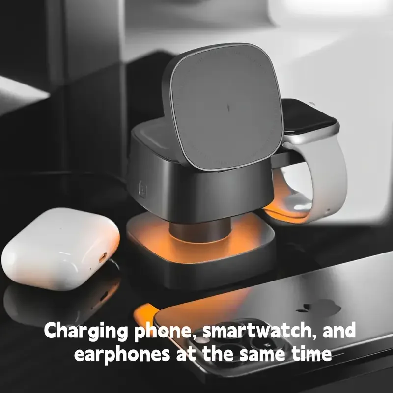 แท่นชาร์จไร้สายแม่เหล็ก 3 in 1 - Smartwatch Apple Watch บทวิจารณ์และราคา