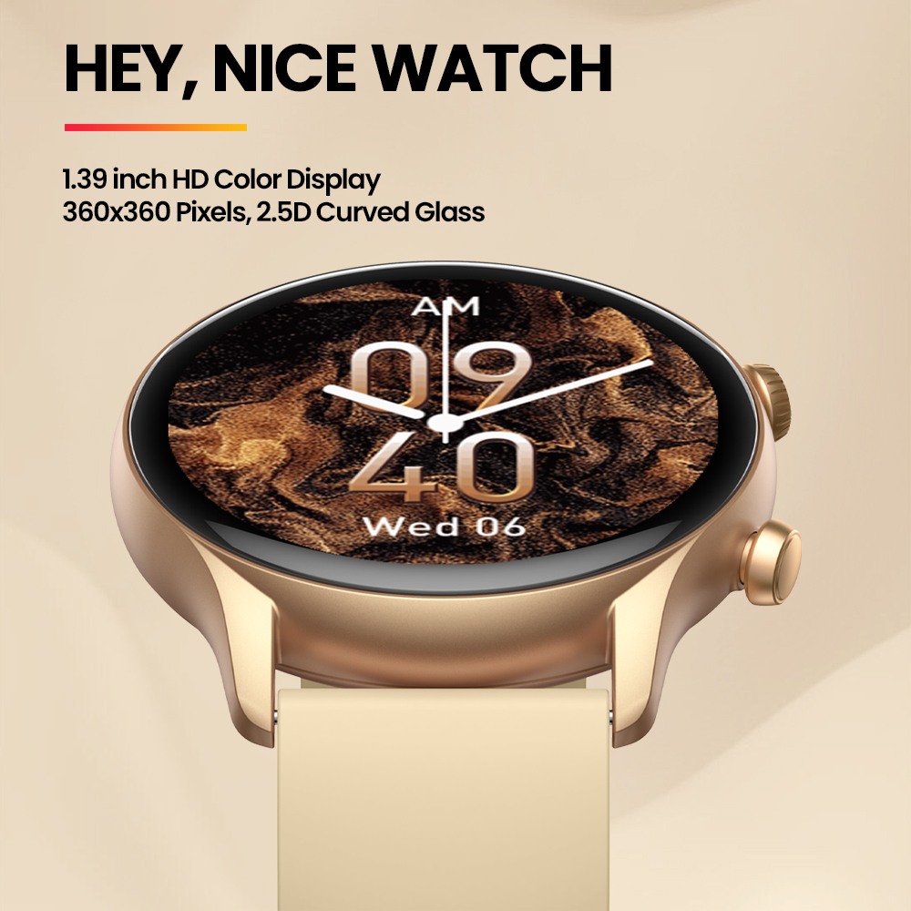 ใหม่ Zeblaze Btalk 3 Plus โทรด - Hybrid Smartwatch บทวิจารณ์และราคา