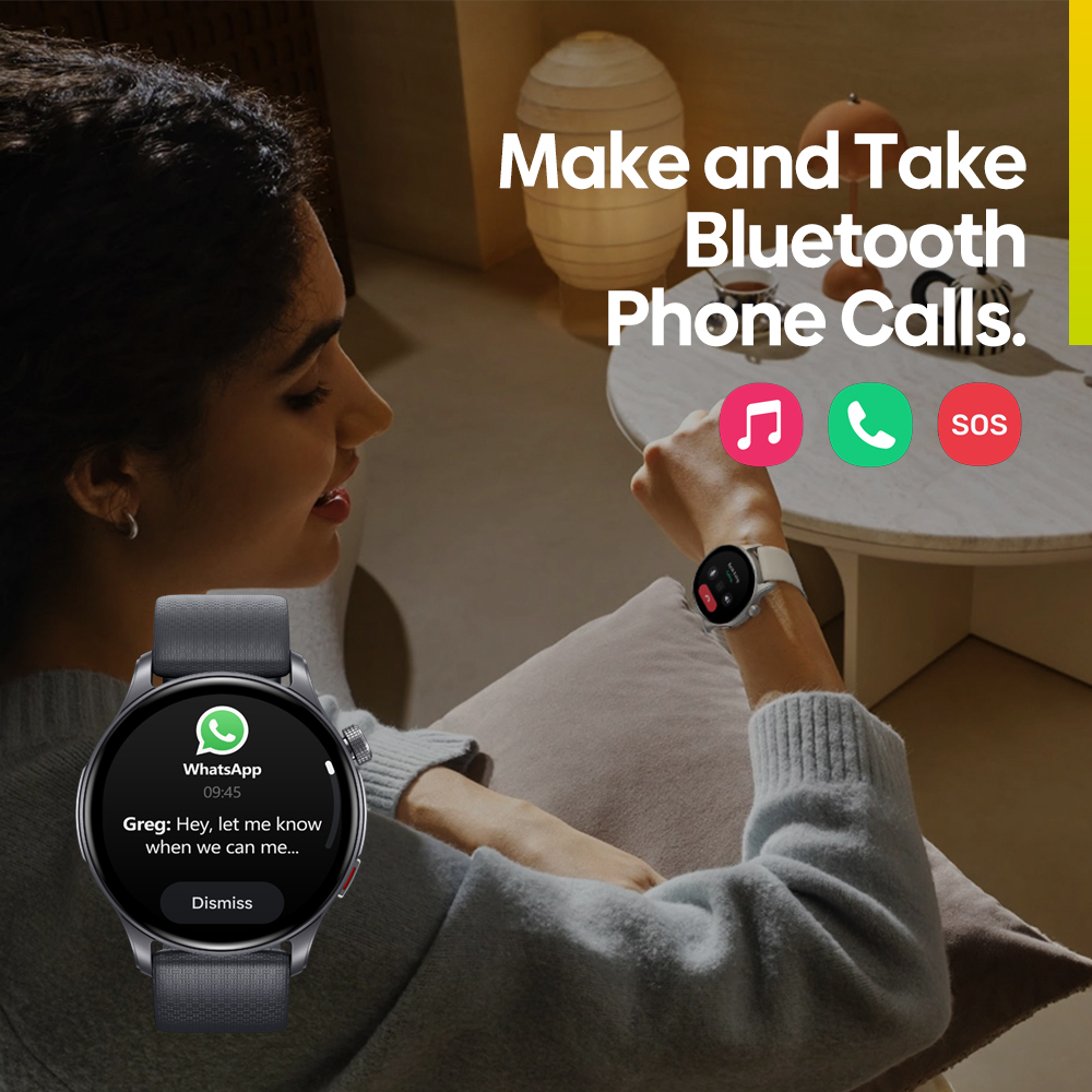 ใหม่ Zeblaze Btalk 3 GPS Smart - Hybrid Smartwatch บทวิจารณ์และราคา