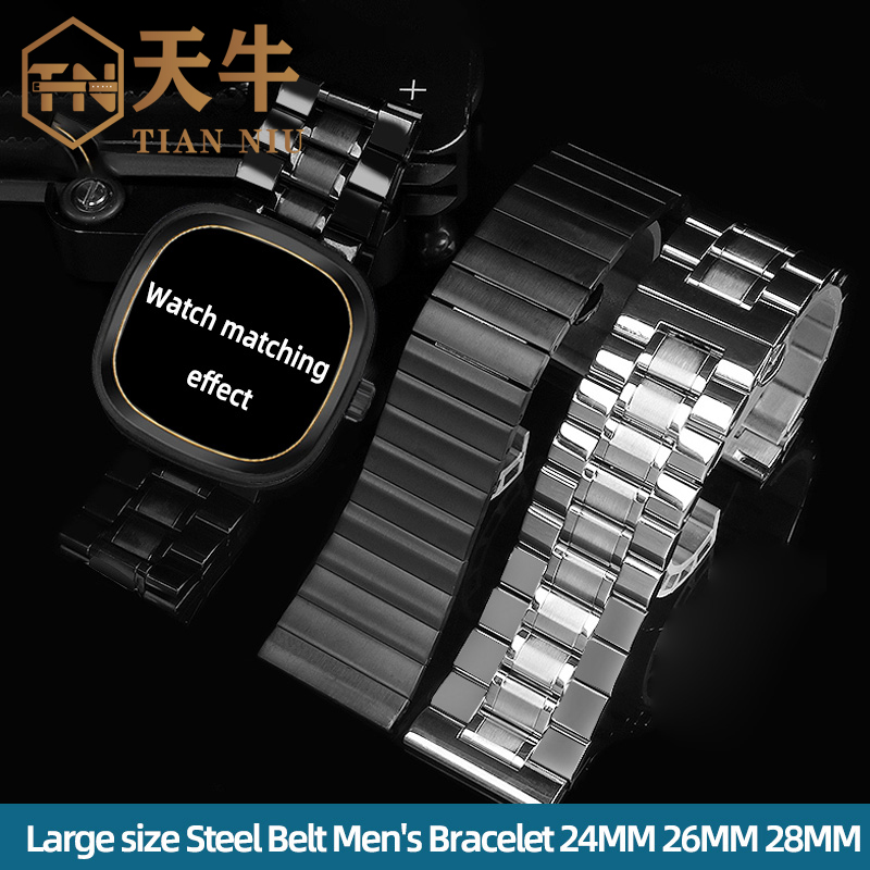สายนาฬิกาแท่งสแตนเลสสตีล24/26/ - Diesel Watches Smartwatch บทวิจารณ์และราคา