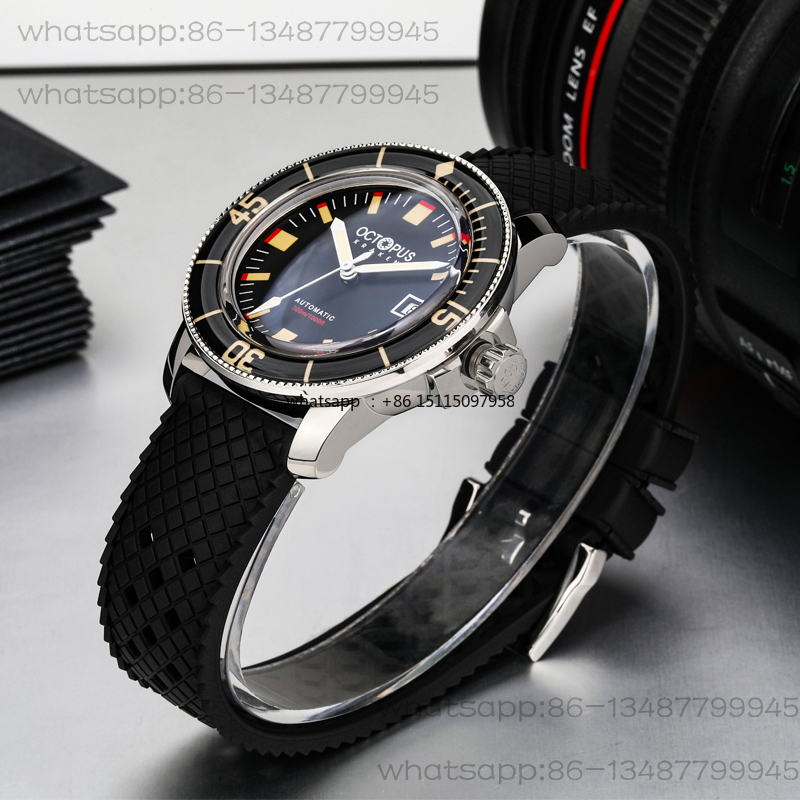 นาฬิกาจักรกลอัตโนมัติ กระจกแซฟ - Waterproof Diving Watch บทวิจารณ์และราคา