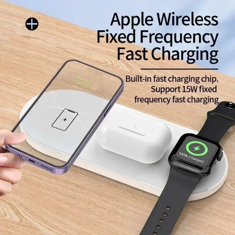 แท่นชาร์จไร้สาย 3-in-1 แท่นชาร - Smartwatch Apple Watch บทวิจารณ์และราคา