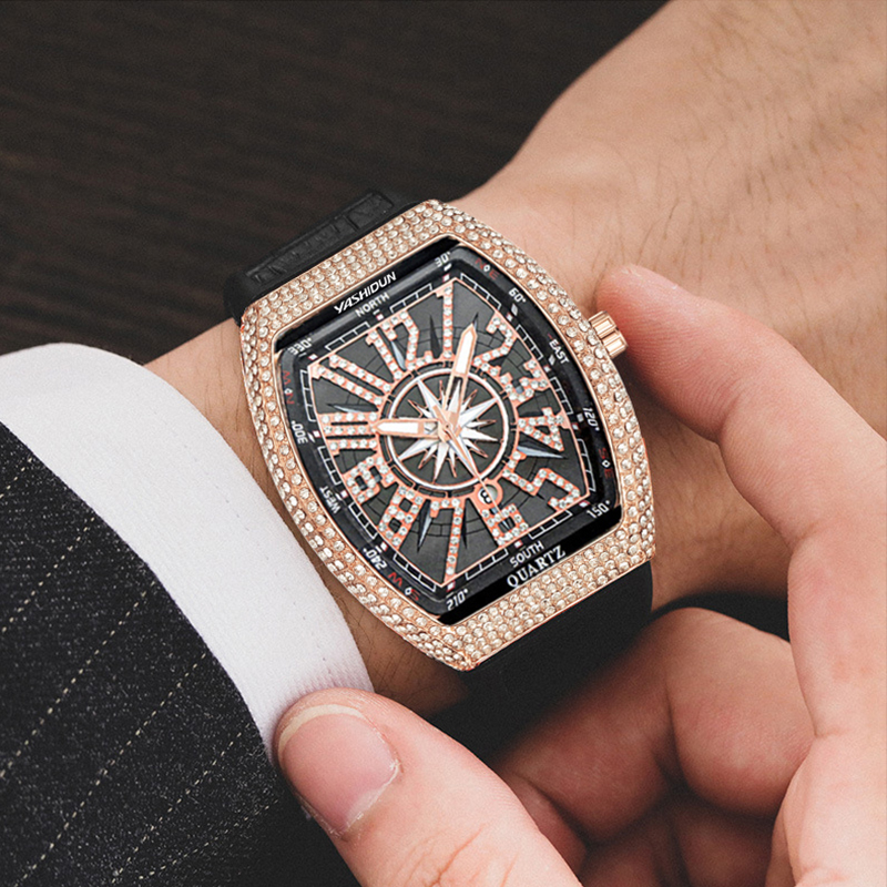 นาฬิกาผู้ชายใหม่ นาฬิกาควอตซ์  - Smartwatch Trending Watches For Men บทวิจารณ์และราคา