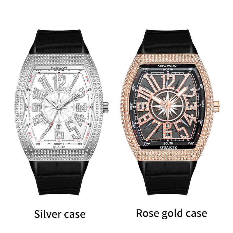นาฬิกาผู้ชายใหม่ นาฬิกาควอตซ์  - Smartwatch Trending Watches For Men บทวิจารณ์และราคา