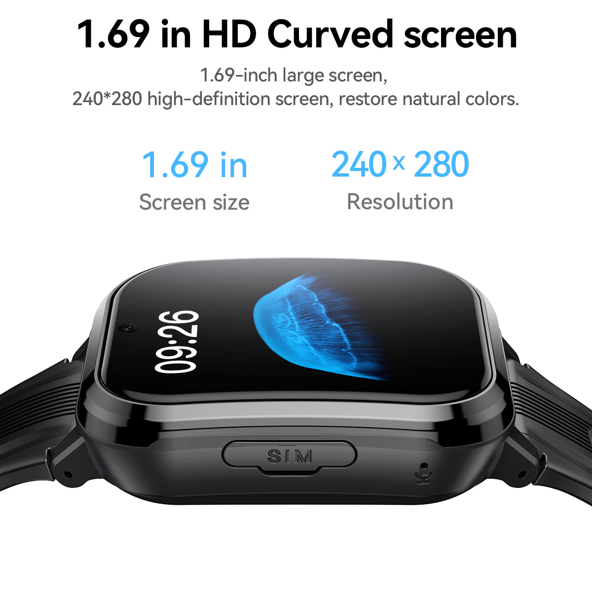 นาฬิกาสมาร์ทวอทช์เด็ก HOCO Y10 - Smartwatch Watches For Kids With Gps บทวิจารณ์และราคา