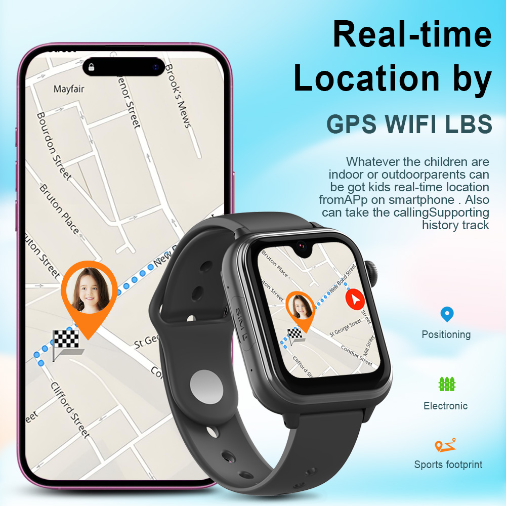 นาฬิกาอัจฉริยะสำหรับเด็ก Wonle - Smartwatch Watches For Kids With Gps บทวิจารณ์และราคา