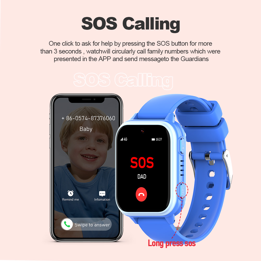 Wonlex 4G เด็กสมาร์ทนาฬิกา KT3 - Smartwatch Watch Whatsapp บทวิจารณ์และราคา
