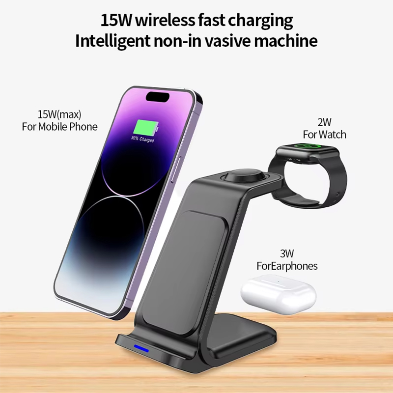 แท่นชาร์จไร้สาย 3 in 1 15W สำห - Smartwatch Apple Watch บทวิจารณ์และราคา
