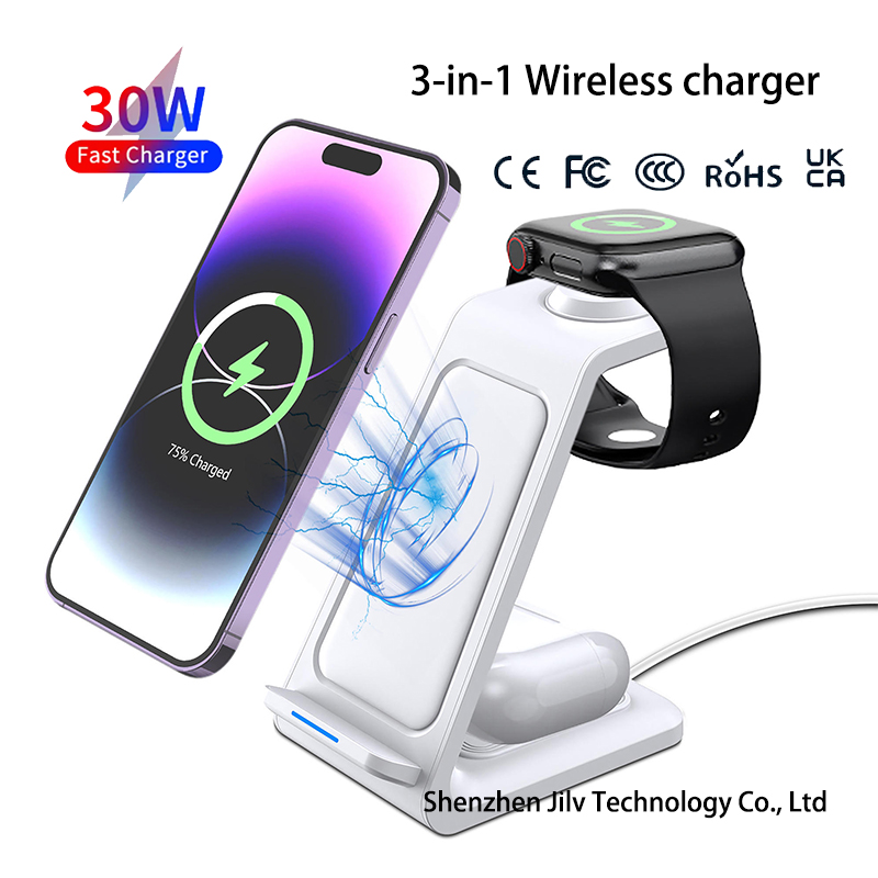 แท่นชาร์จไร้สาย 3 in 1 15W สำห - Smartwatch Apple Watch บทวิจารณ์และราคา