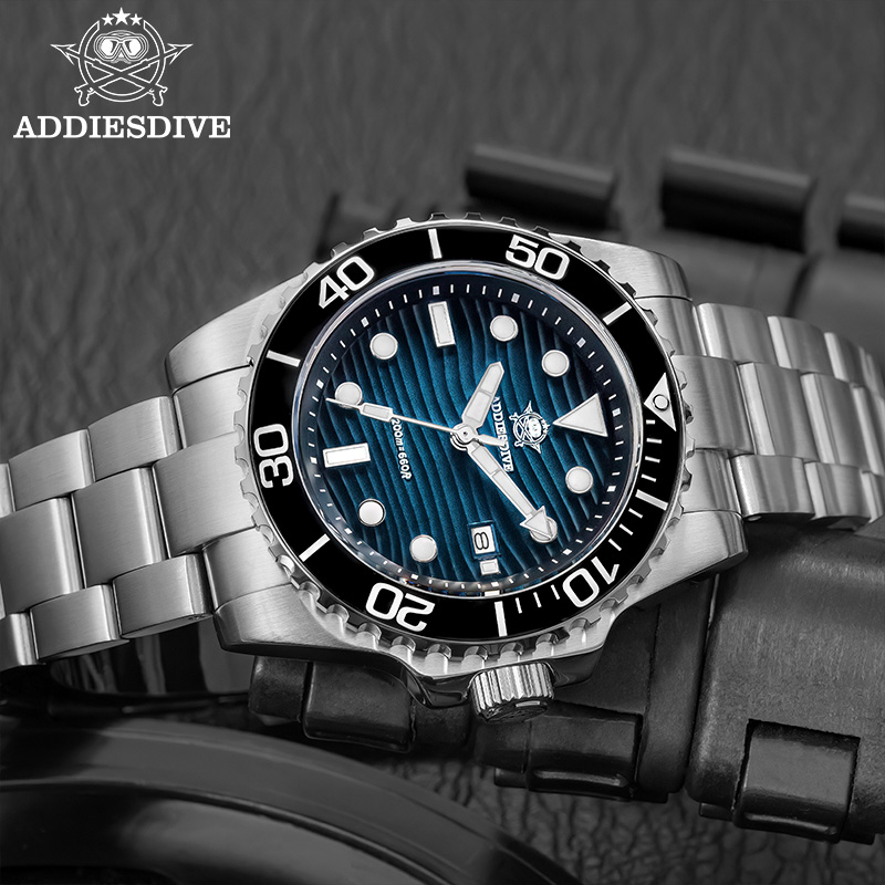 นาฬิกาควอตซ์ ADDIESDIVE รุ่น 2 - Waterproof Diving Watch บทวิจารณ์และราคา