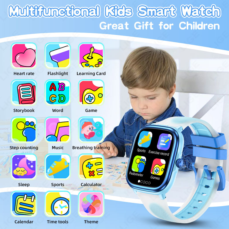 นาฬิกาสมาร์ทวอทช์สำหรับเด็ก  ส - Smartwatch Watches Useful Gift For Boys บทวิจารณ์และราคา