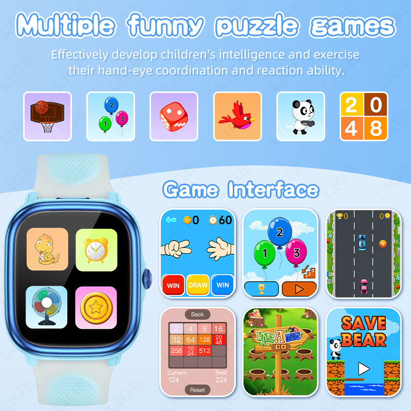 นาฬิกาสมาร์ทวอทช์สำหรับเด็ก  ส - Smartwatch Watches Useful Gift For Boys บทวิจารณ์และราคา
