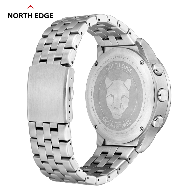 NORTH EDGE ผู้ชายกีฬานาฬิกาดิจ - Hybrid Smartwatch บทวิจารณ์และราคา