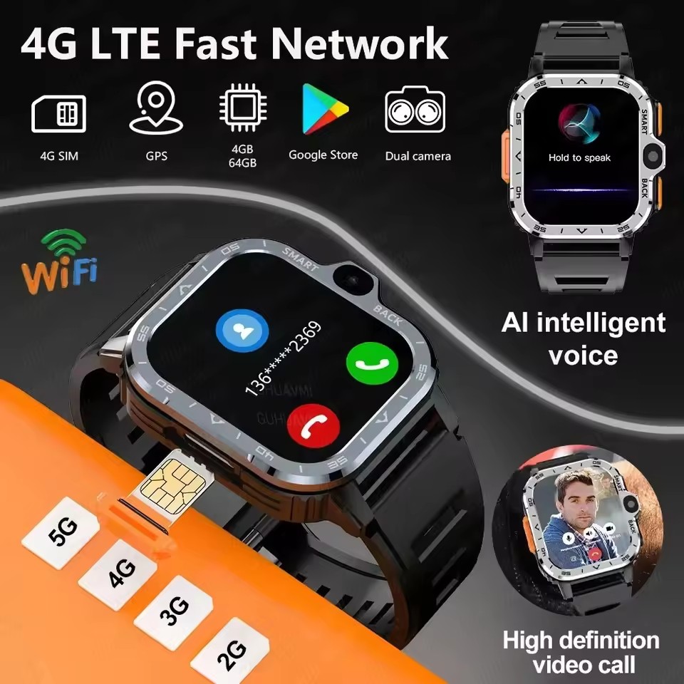 นาฬิกาสมาร์ทวอทช์ Android What - Smartwatch Watch Whatsapp บทวิจารณ์และราคา