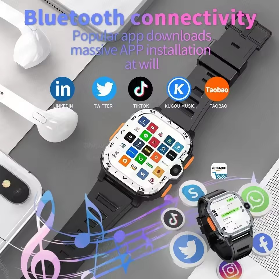 นาฬิกาสมาร์ทวอทช์ Android What - Smartwatch Watch Whatsapp บทวิจารณ์และราคา